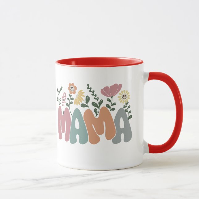 Mamá, día de madres tasse (Rechts)