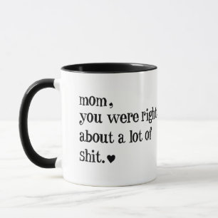 Mama, die du in Bezug auf eine Menge schiitischer* Tasse