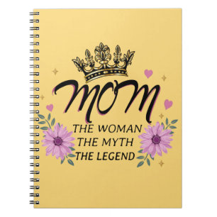 Mama Die Frau Der Mythos Die Legende Notizblock