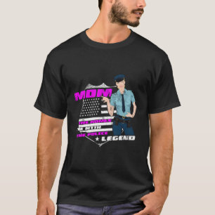 Mama Die Frau die Mythpolizei Legend Funny Police T-Shirt