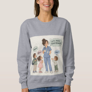 Mama die Krankenschwester Sweatshirt