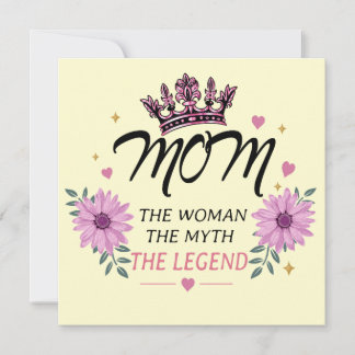Mama Die Legende Muttertag Geschenk Feiertagskarte