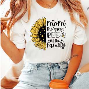 Mama: Die Queen Bee of Liebe - Muttertag T-Shirt