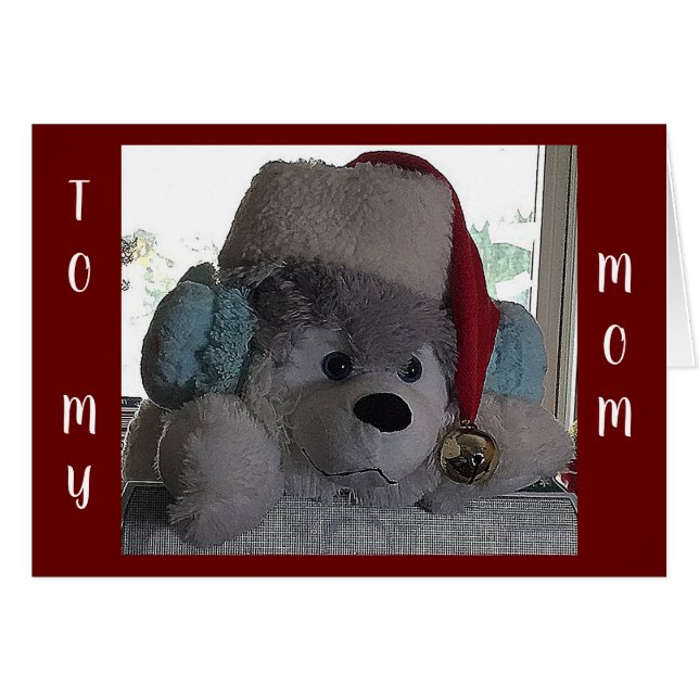 ***MAMA***DIESES PUP ERKLÄRT BESONDERE KRISTMAS (Vorderseite (Horizontal))