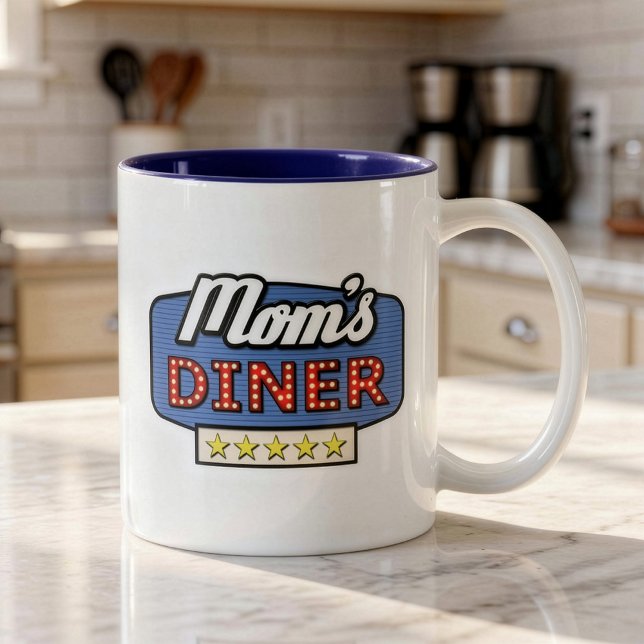 Mama Diner Coffee Tasse (Von Creator hochgeladen)
