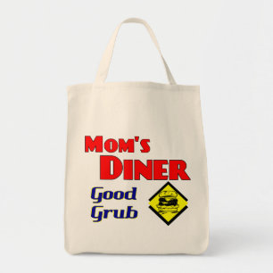 Mama Diner Good Grub Retro Restaurant Tragetasche