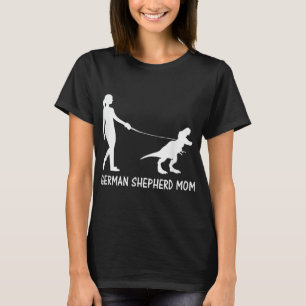 Mama Dinosaur GSD Besitzer Trex Women T-Shirt