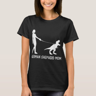 Mama Dinosaur GSD Besitzer Trex Women T-Shirt