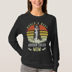 Mama Dog Mama Funny von der Welt mit der besten Bo T-Shirt