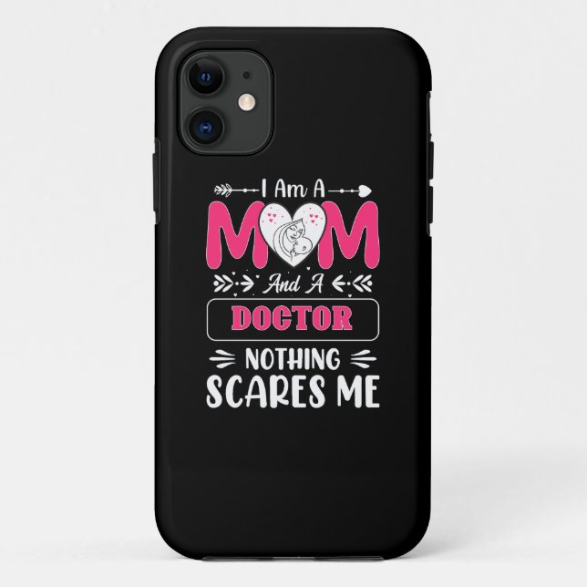 Mama Doktor, Funny Doctor Mama Case-Mate iPhone Hülle (Rückseite)