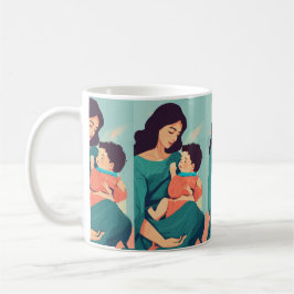 Mama druckte Tasse