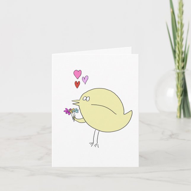 Mama Du bist der beste Vogel! Karte (Vorderseite)
