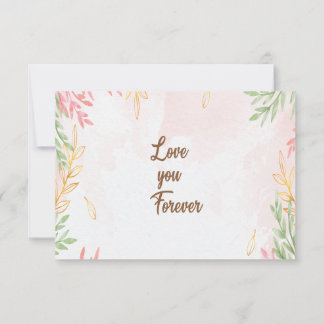 Mama, du bist die blühende Freude in meinem Leben Dankeskarte