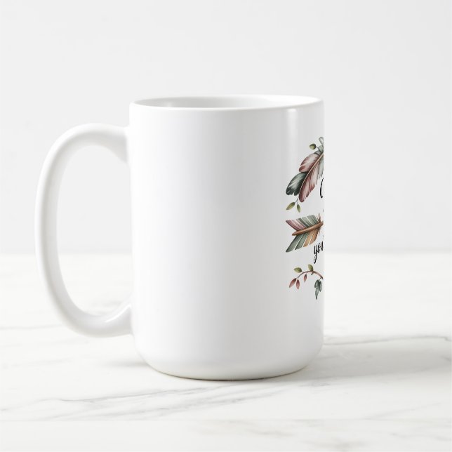 Mama, du bist mein Grund Kaffeetasse (Links)