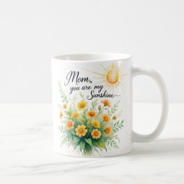 Mama, du bist mein Sonnenschein | Floral Kaffeetasse