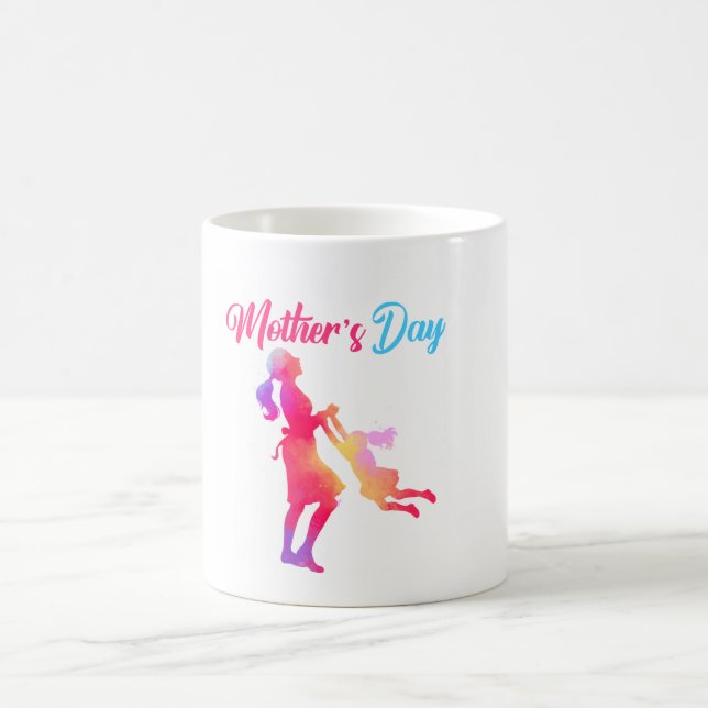 "Mama, du bist meine tägliche Inspiration. Muglady Kaffeetasse (Mittel)