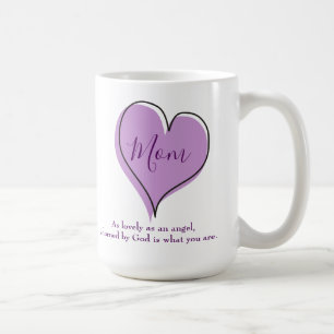 Mama du bist so hübsch wie ein Engel Kaffeetasse