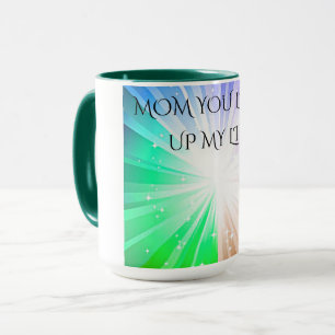 "MAMA DU LEUTE MEIN LEBEN" KAFFEE ODER TEA-TASSE. TASSE