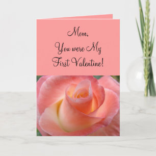 Mama, du warst mein erstes Valentinsgruß! Karten M