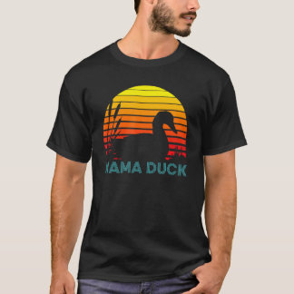 Mama Duck Mother's Day Vintag kostümiert T-Shirt