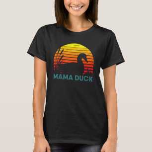 Mama Duck Muttertag Vintage Kostümiert T-Shirt
