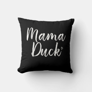 Mama Duck , Niedliche Ente, Mors Day, Geschenke Ma Kissen