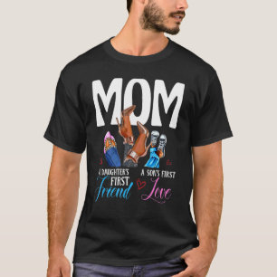 Mama Ein Sohn, der den ersten Freund-Mot der Liebe T-Shirt