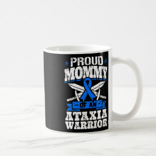 Mama einer Ataxie Warrior Awareness Ribbon Dystax Kaffeetasse