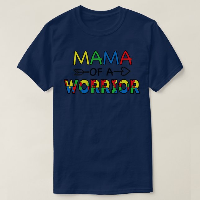 Mama einer beunruhigenderen Motivation Coole Unter T-Shirt (Design vorne)