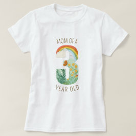 Mama einer dreijährigen Natur T-Shirt