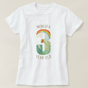 Mama einer dreijährigen Natur T-Shirt