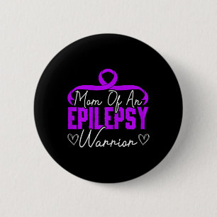 Mama einer Epilepsie-Epilepsie-Epilepsie Button