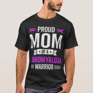 Mama einer Fibromyalgie Überlebende des Kriegers B T-Shirt