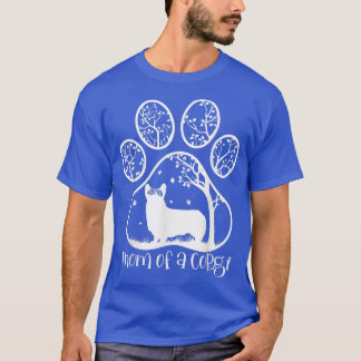 Mama einer korgischen, lustigen Hundeschule-Mama T-Shirt