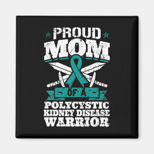 Mama einer polyzystischen Nierenerkrankung Warrior Magnet
