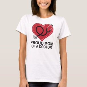 Mama eines Doktors Heart Gift T-Shirt