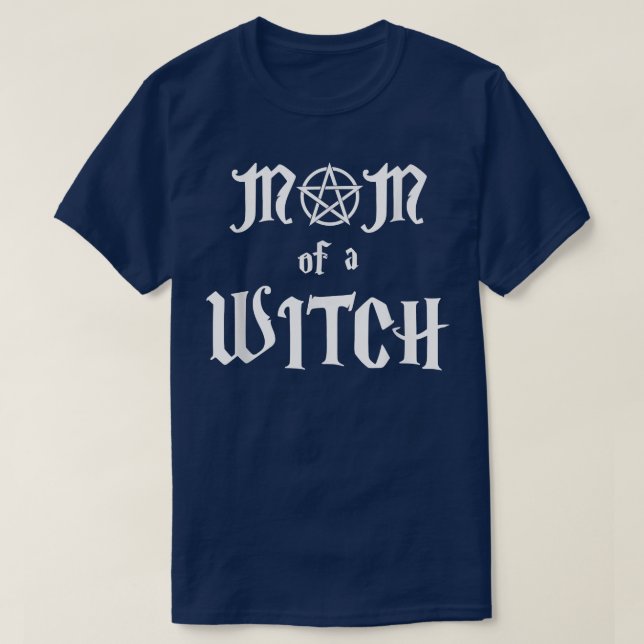 Mama eines HexenPentagrams T-Shirt (Design vorne)