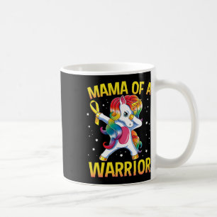 Mama eines Kriegers - Bewusstsein für Kinderkrebs Kaffeetasse