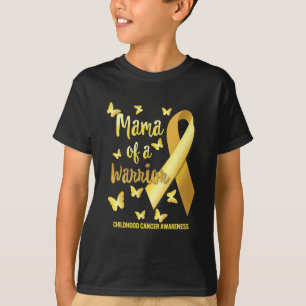 Mama eines Kriegers - Bewusstsein für Kinderkrebs T-Shirt