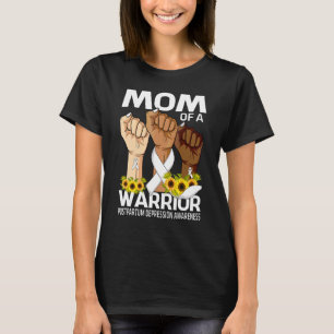 Mama eines Kriegers nach der Partum-Depression T-Shirt