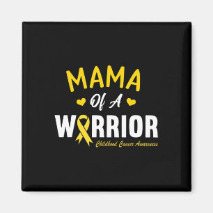 Mama eines Kriegsherochenkrebsbewusstseins Magnet