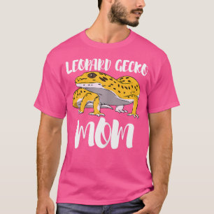 Mama eines Leoparden Gecko Niedlich Lizard Reptile T-Shirt