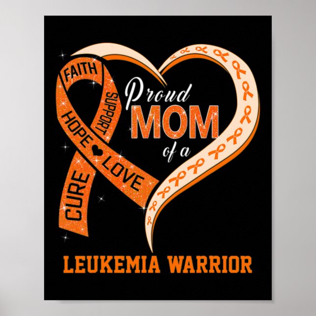 Mama eines Leukämie-Warriors 1 Poster (Vorne)