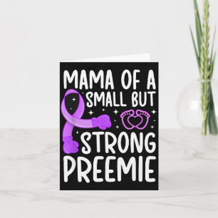 Mama eines Mikro-Frühchens Baby-Mama Nicu-Mama von Karte