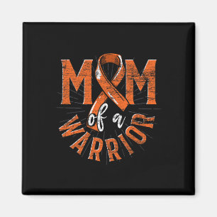 Mama eines Orangen-Ribbon-Krebses Magnet