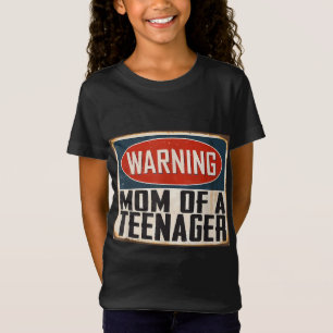 Mama eines Teenagers 13. Geburtstag Matching Offiz T-Shirt