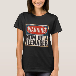 Mama eines Teenagers 13. Geburtstag Matching Offiz T-Shirt