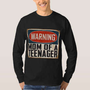 Mama eines Teenagers 13. Geburtstag Matching Offiz T-Shirt