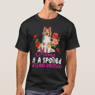 Mama eines verschollenen Schafhundes Niedlicher Hu T-Shirt