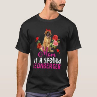 Mama eines verwöhnten Leonbergers Niedlich Leonber T-Shirt